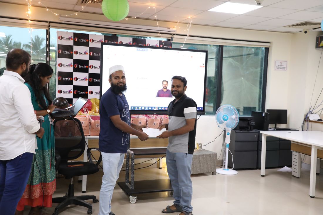 iTrend Solution — Best Performer Award